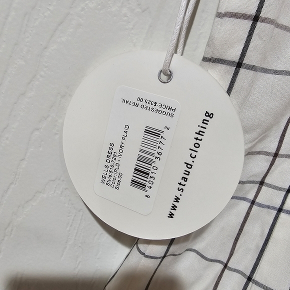 Staud Wells Plaid Dress - Picture 7 of 8